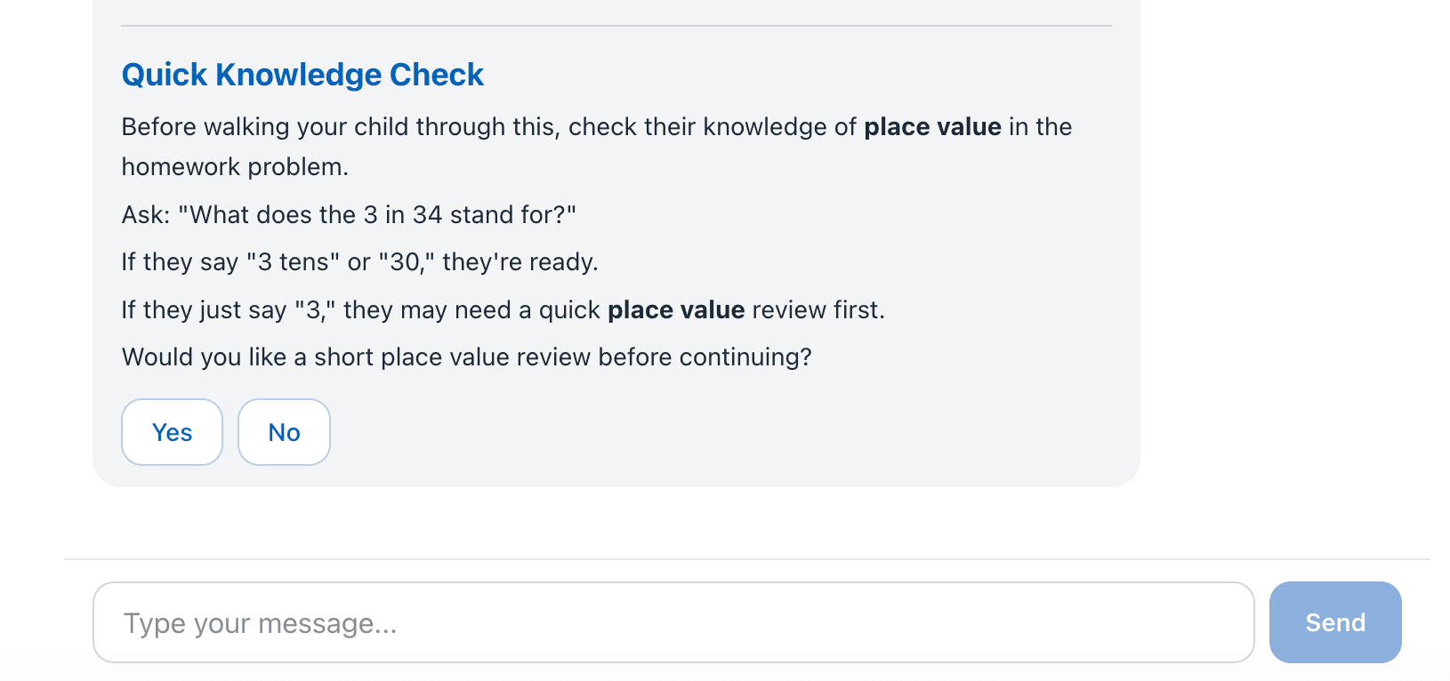A Methodwise quick knowledge check that surfaces prerequisite gaps.